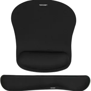 Alfombrilla Ratón y Teclado con Apoyo Ergonómico TECKNET
