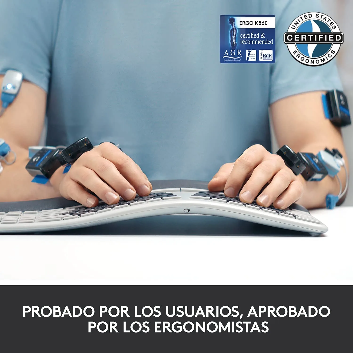 Teclado ergonómico Logitech Ergo K860 - Imagen 5