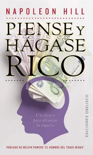 portada de piense y hagase rico
