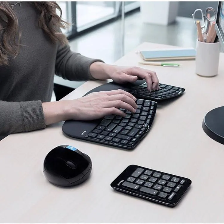 Microsoft Sculpt Ergonomic - teclado ergonómico (1)