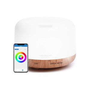 ASAKUKI 500ml Humidificador Ultrasónico Aromaterapia